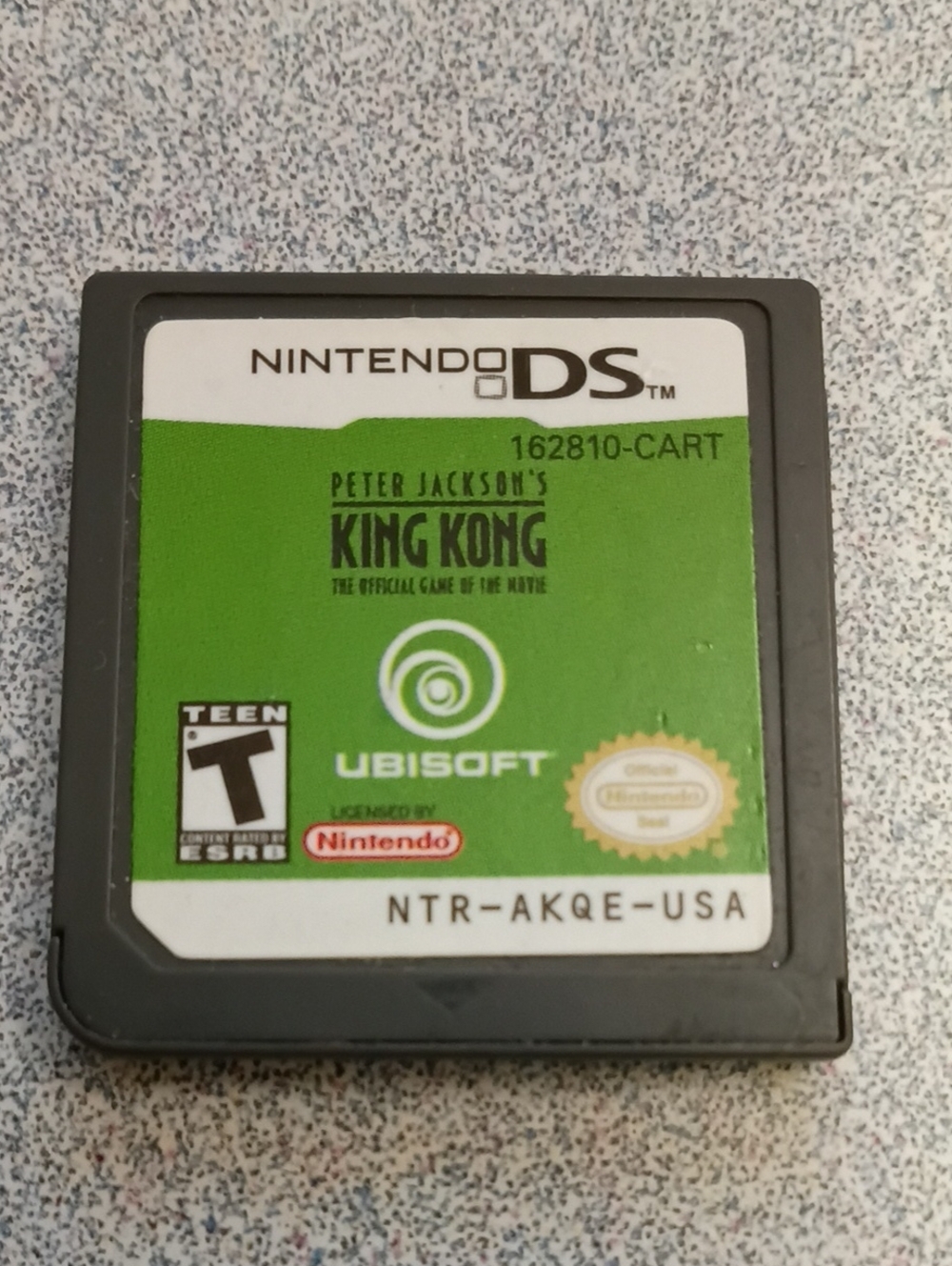 Peter Jackson's King Kong  Game Card by Ubisoft For Nintendo DS
